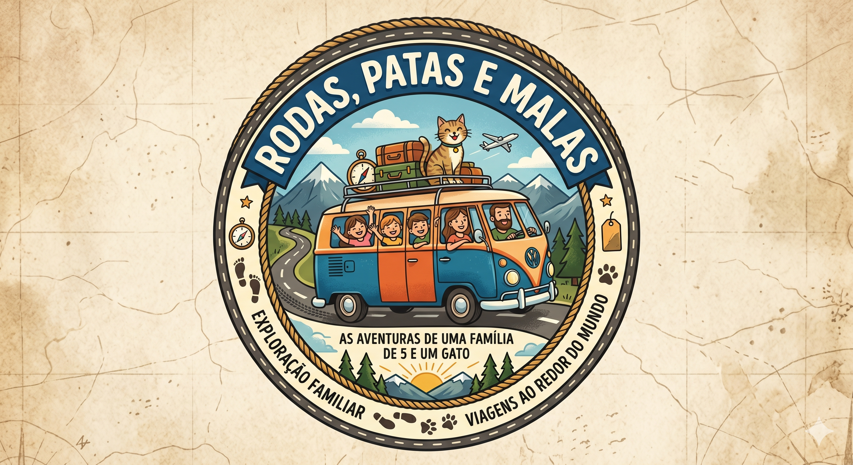 Logo Rodas, Patas e Malas